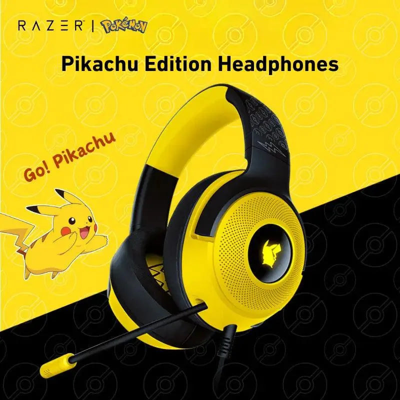سماعة رأس للألعاب Razer x Pokémon بيكاتشو Kraken V3 X – متجر Risenty