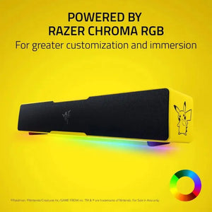 مكبر صوت شريطي للألعاب Razer x Pokémon بيكاتشو Leviathan V2 X – متجر Risenty