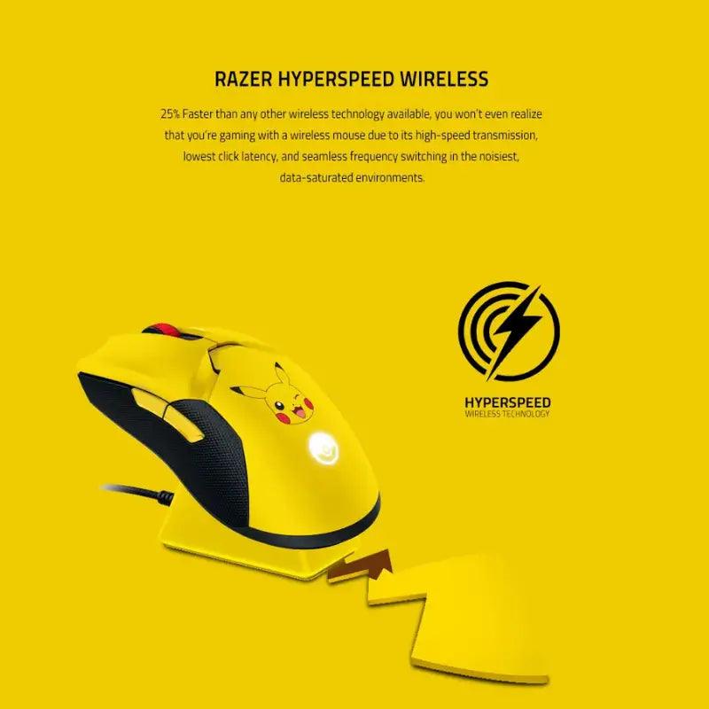 Razer x Pokémon Pikachu Viper Ultimate Mouse - Risenty Store