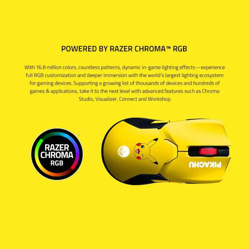 Razer x Pokémon Pikachu Viper Ultimate Mouse - Risenty Store