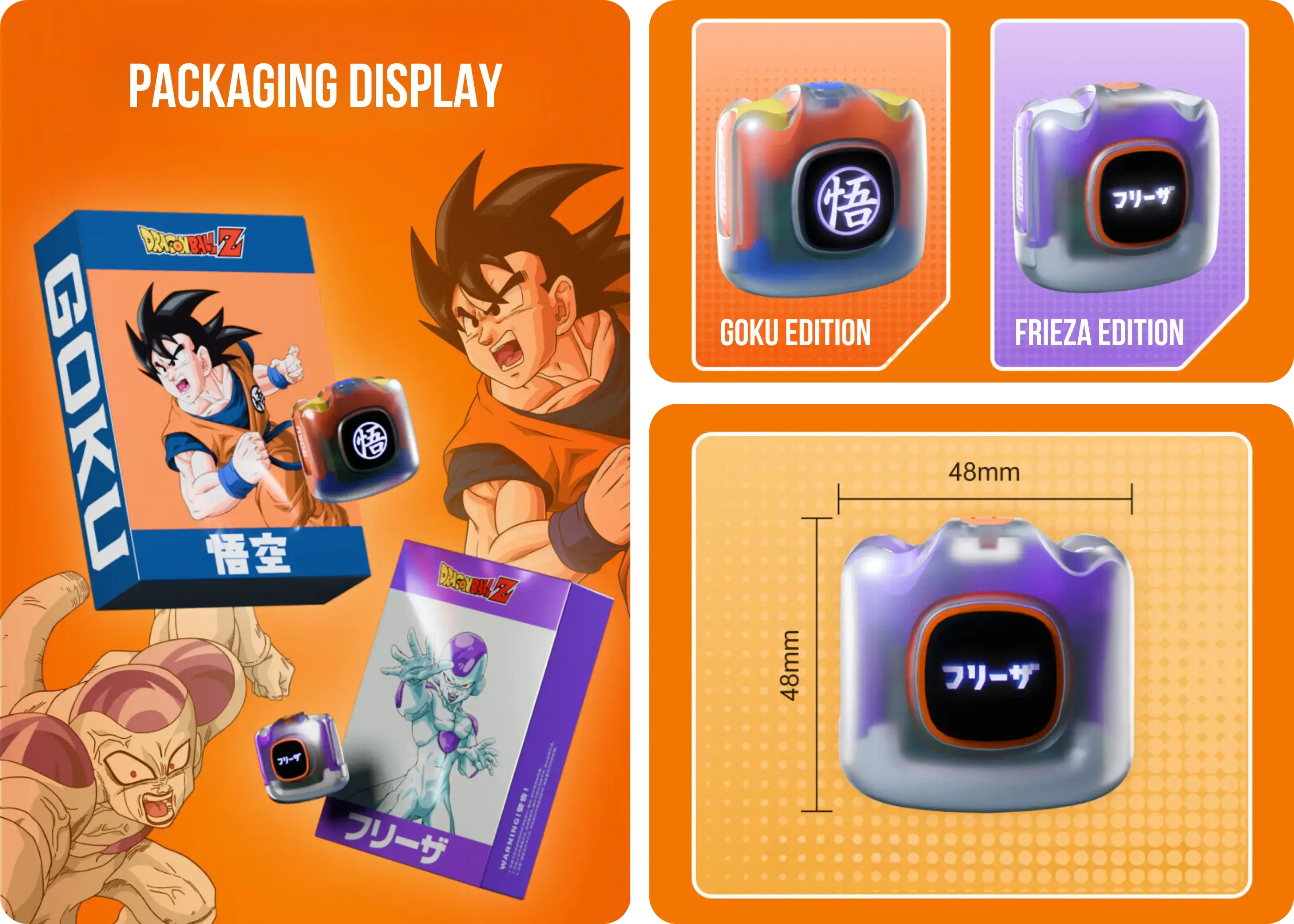 Dragon Ball Z T01 earbuds with professional HiFi sound and detailed audio reproduction