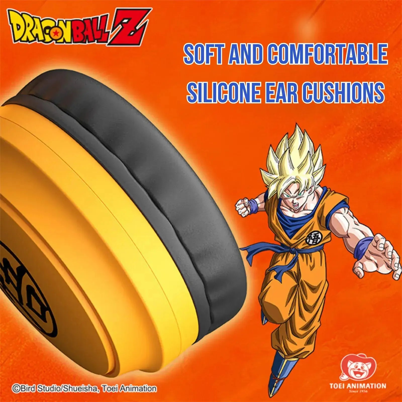 STUMPE x Dragon Ball Z T02 Aktive Geräuschreduzierung Over-Ear-Kopfhörer – Produktbild 4