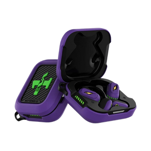 STUMPE x Evangelion EVA-01 Earhook Sports Earphones product hero image