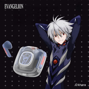 كاورو ناغيسا مع سماعات STUMPE x Evangelion Mark.06 اللاسلكية والعلبة المضيئة