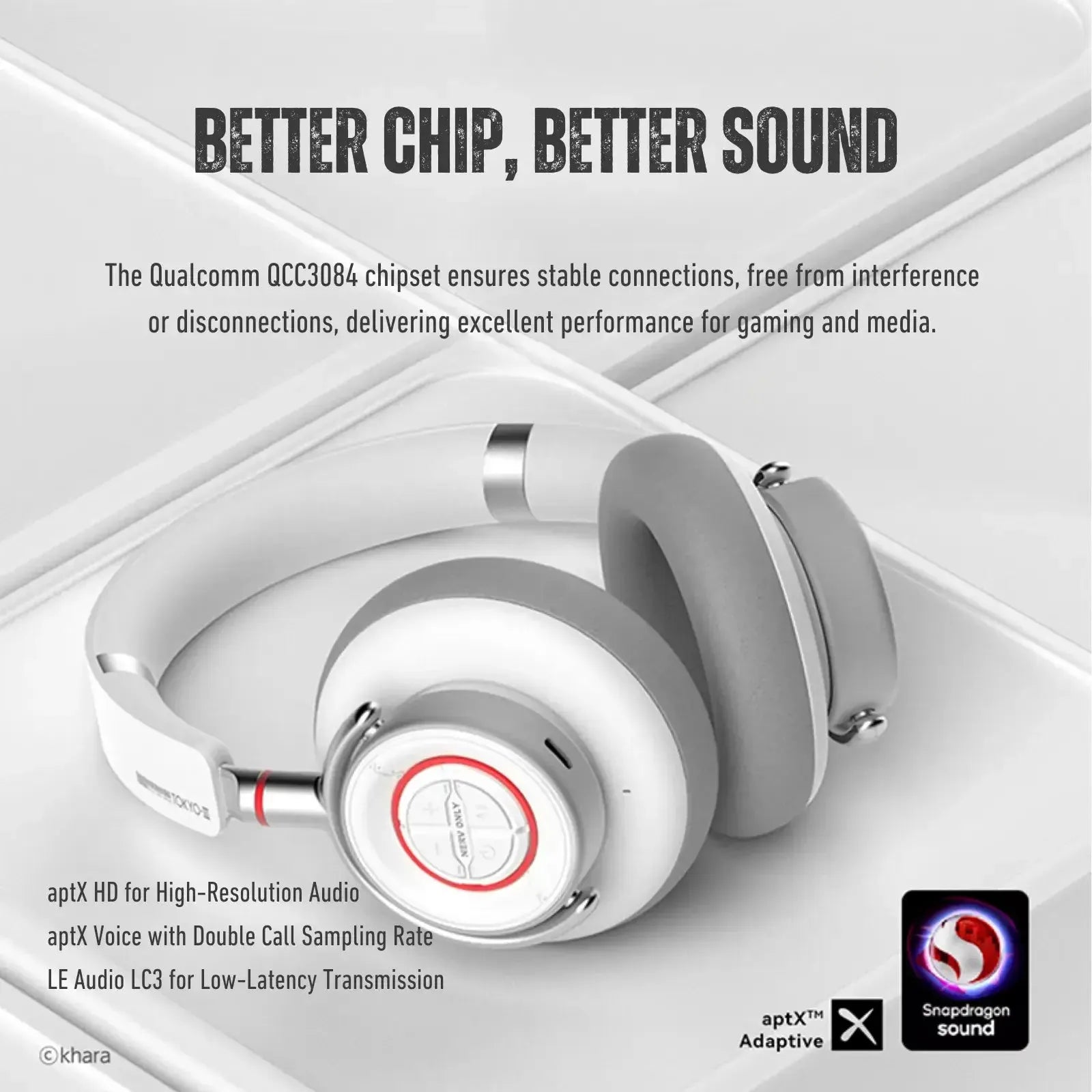 Evangelion over-ear headphones with upgraded audio chipset