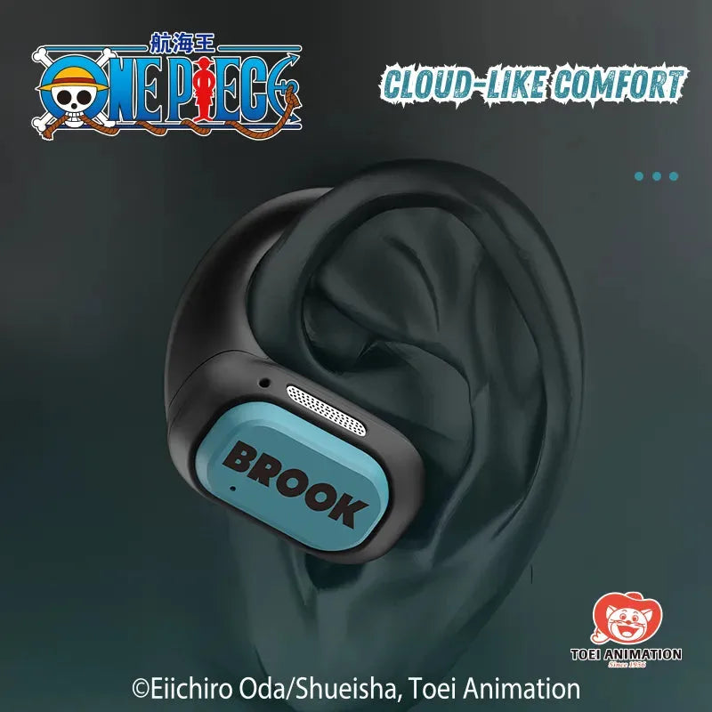 Cloud-like comfort fit of the One Piece Brook open-ear earphones