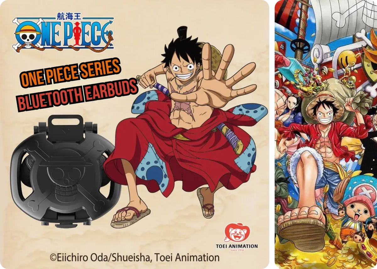 STUMPE x One Piece T05 Totenkopfflagge In-Ear-Kopfhörer – Produktdetailbild