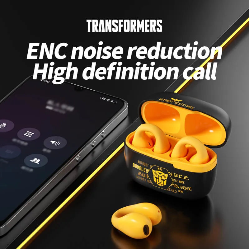Transformers Bumblebee earphones with up to 24 hours of battery life