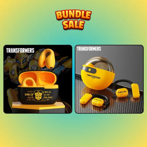 Transformers Dynamic Fit Sound Duo bundle configuration 5 with licensed earphones