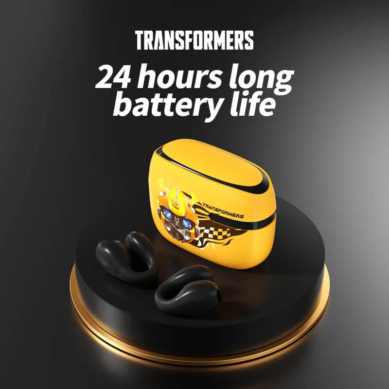 Transformers open-ear earphone with a comfortable non-in-ear fit