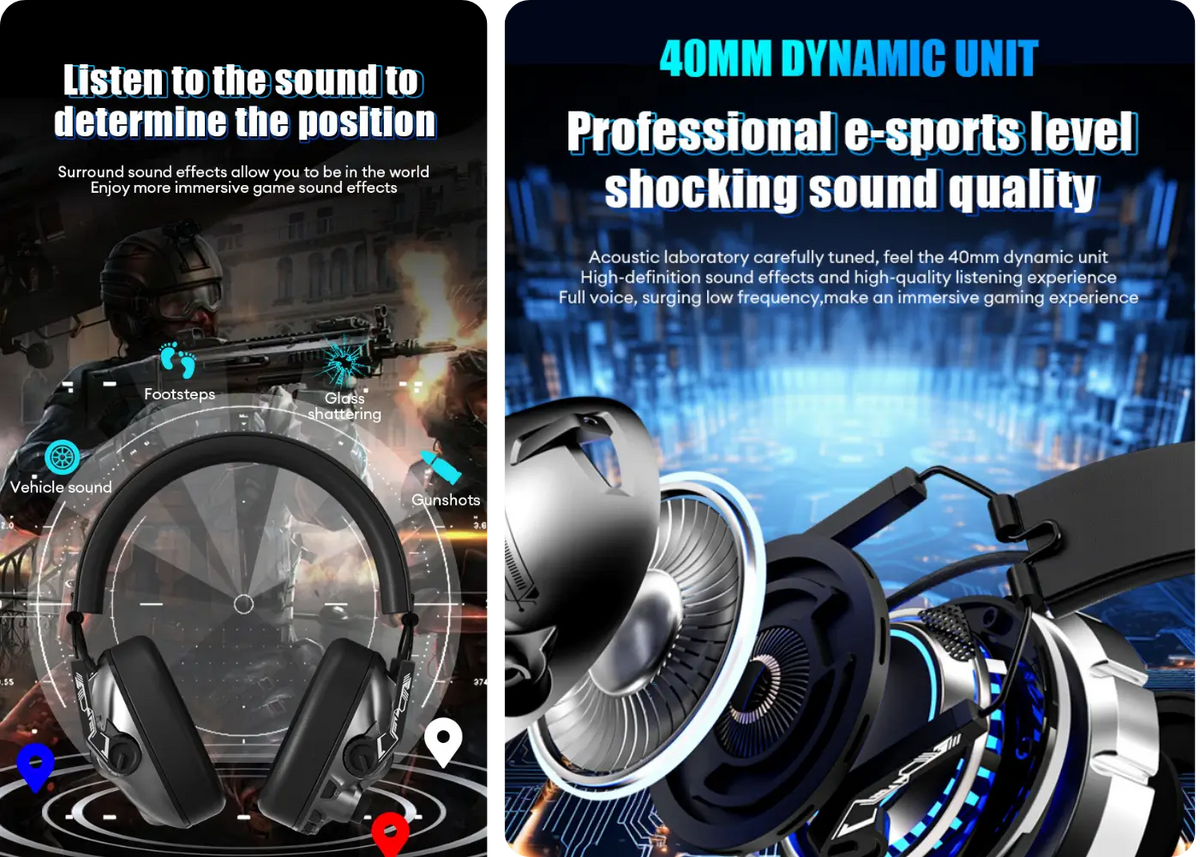 Transformers TF-G03 HiFi Sound Gaming Headset - Precision and Clarity in Every Sound Detail