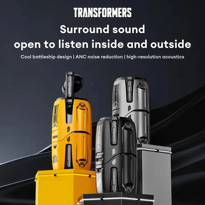 Transformers TF-T01 Pro ANC Active Noise Cancelling Earbuds product gallery view 2