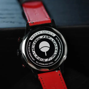 Itachi Uchiha quartz watch engraved case back