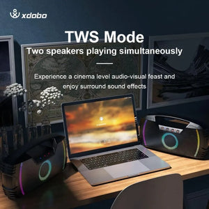 Speaker Bluetooth Xdobo SINOBAND Blade 1974 da 80 W – Risenty Store