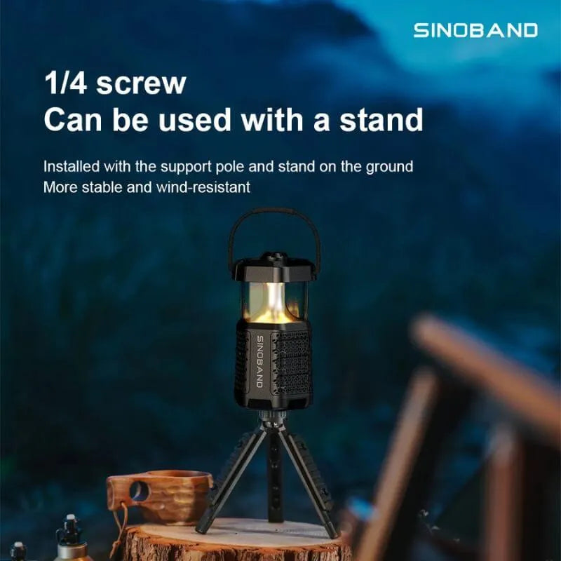 Xdobo SINOBAND Hope Outdoor-Campingleuchte mit 40-W-Bluetooth-Lautsprecher – Risenty Store