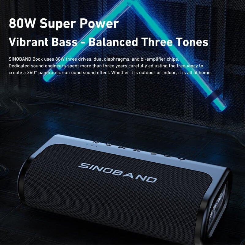 Xdobo SINOBAND Book 80W Bluetooth Speaker - Risenty Store