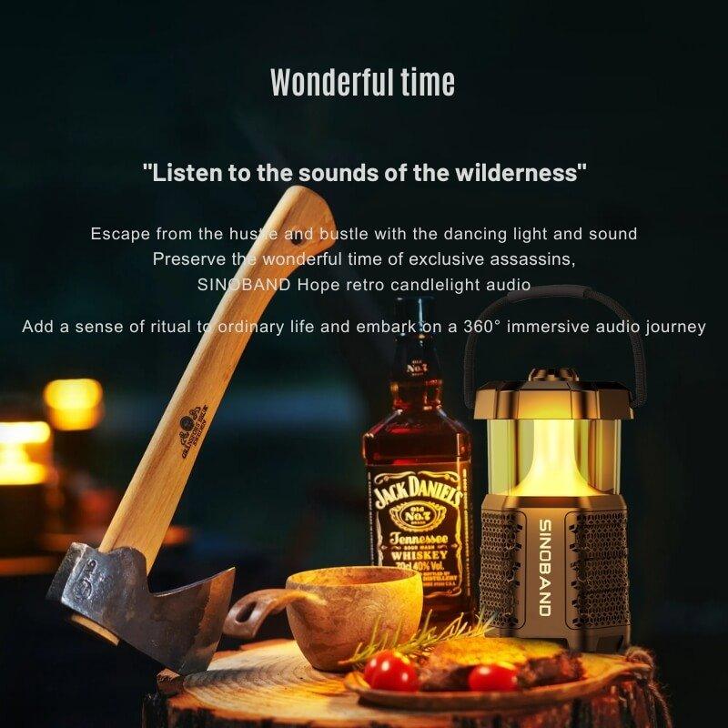 Xdobo SINOBAND Hope Outdoor Camping Lamp 40W Bluetooth Speaker - Risenty Store