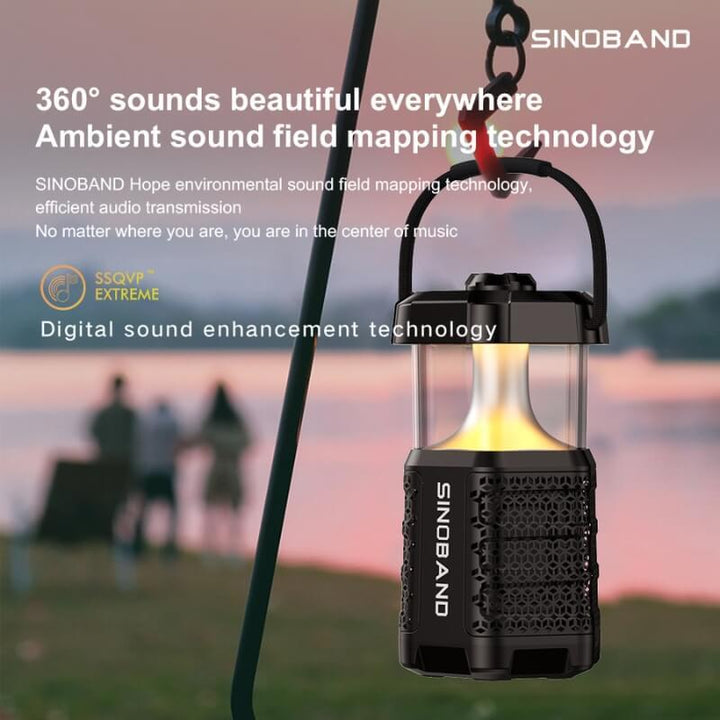 Xdobo SINOBAND Hope Outdoor Camping Lamp 40W Bluetooth Speaker - Risenty Store
