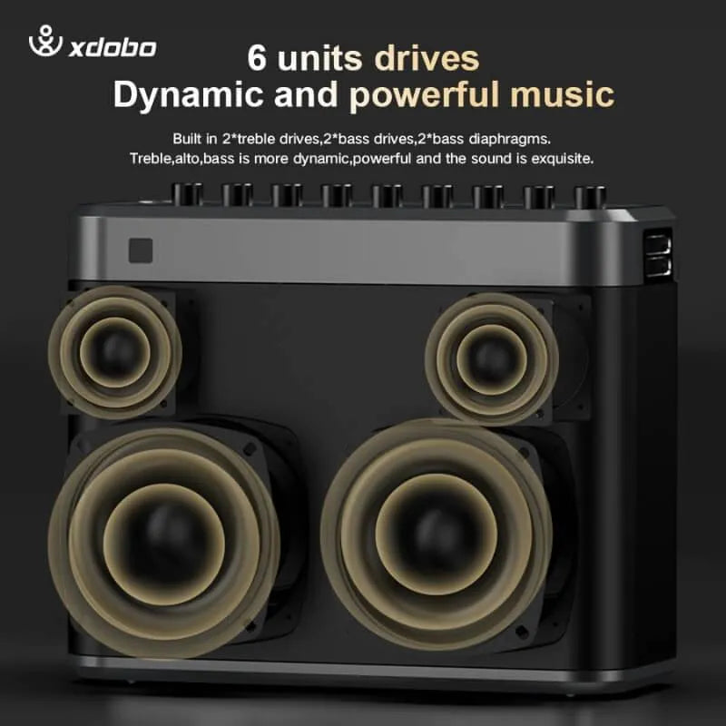Xdobo Tuner 200W Big Power Portable Speaker - Risenty Store