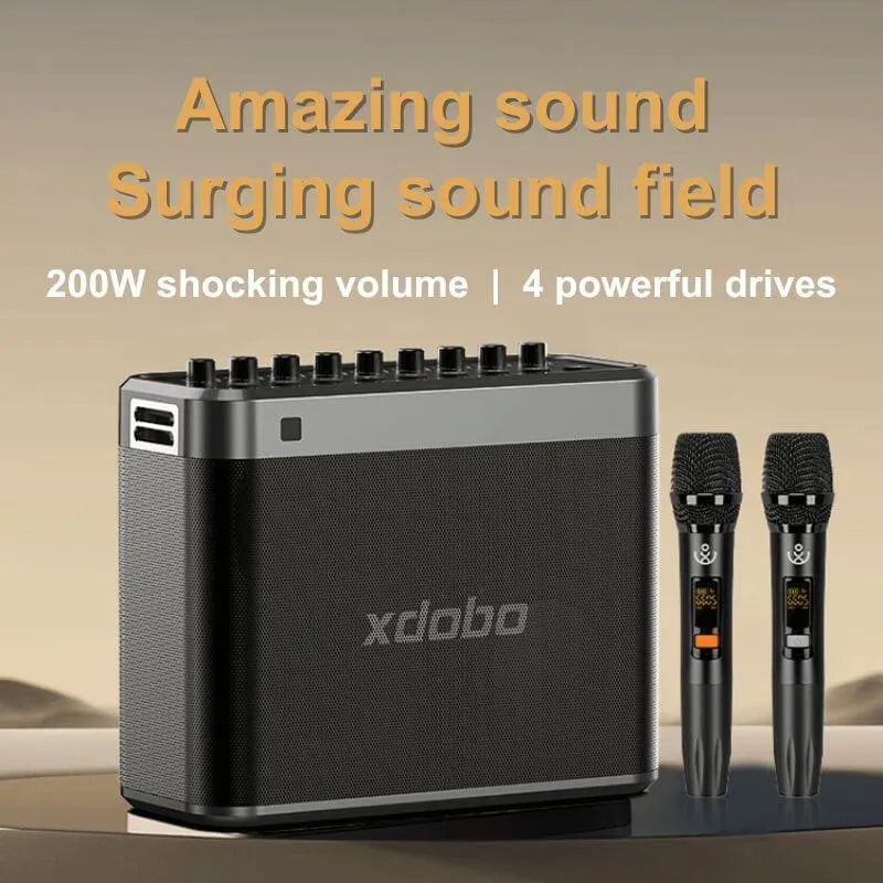 Xdobo Tuner 200W 大出力ポータブルスピーカー | Risenty Store