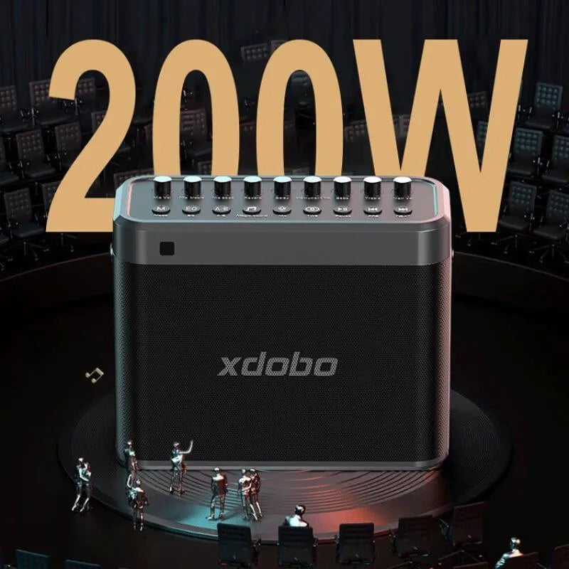 Xdobo Tuner 200W 大出力ポータブルスピーカー | Risenty Store